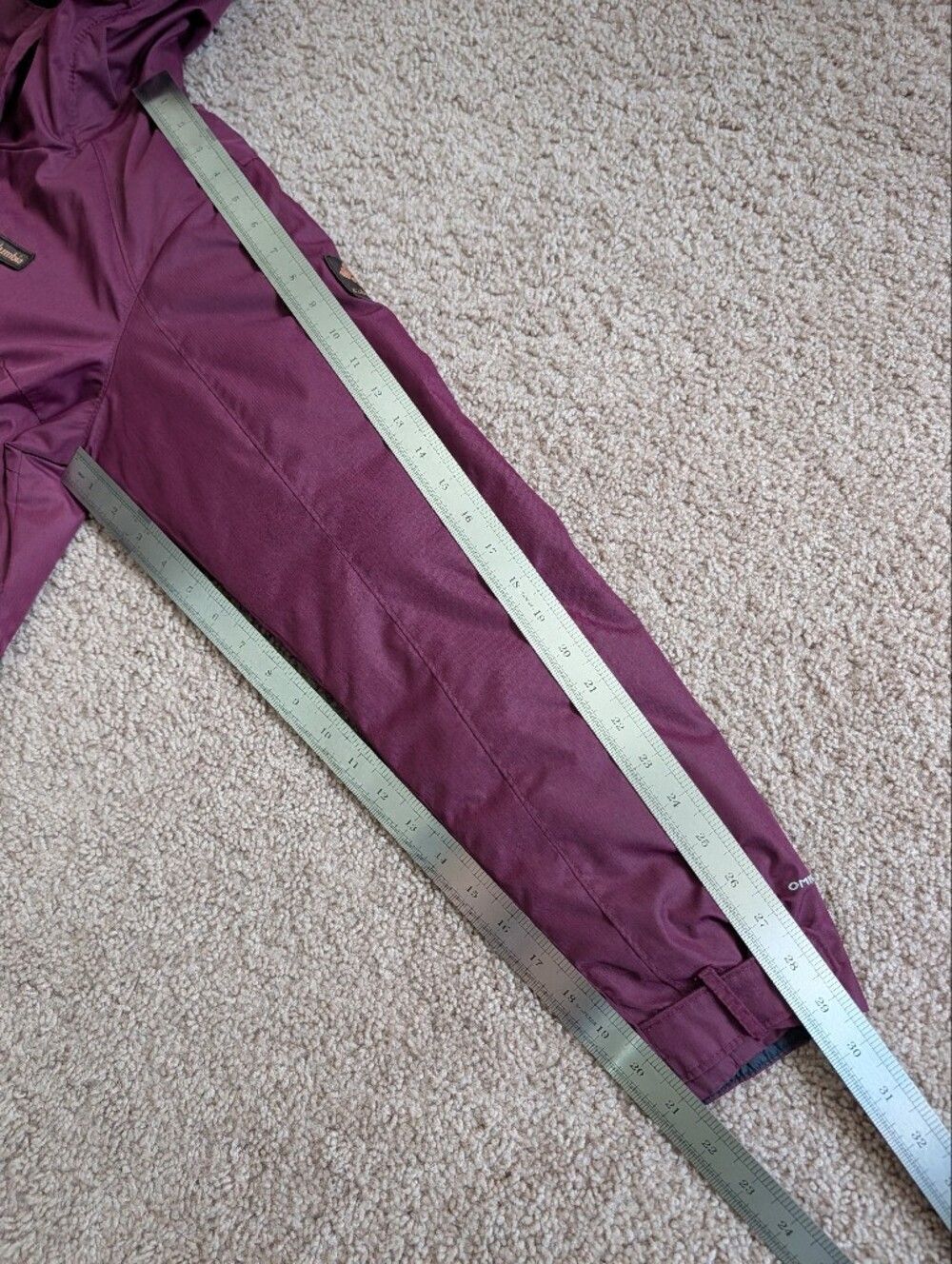 Columbia Womens Plum Purple Suttle Mountain Long Insulated Jacket Size Large - Picture 16 of 16